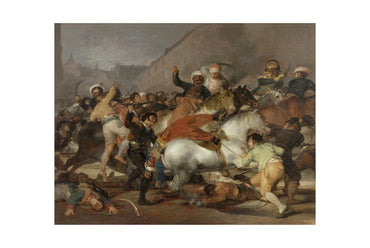 The Second of May 1808 - Francisco Goya - Madrid Uprising & Napoleonic Wars Historical Painting Poster