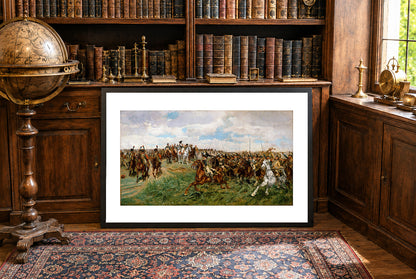 1807, Friedland - Ernest Meissonier - Napoléon Bonaparte et Guerres Napoléoniennes - Affiche Peinture Historique