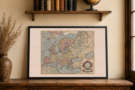 Europa nel 1623 - Mappa politica all'inizio della Guerra dei Trent'anni