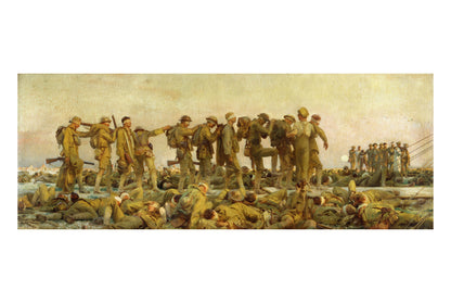 Gassed 1919 - John Singer Sargent - World War I Gas Attack Historical Painting Poster