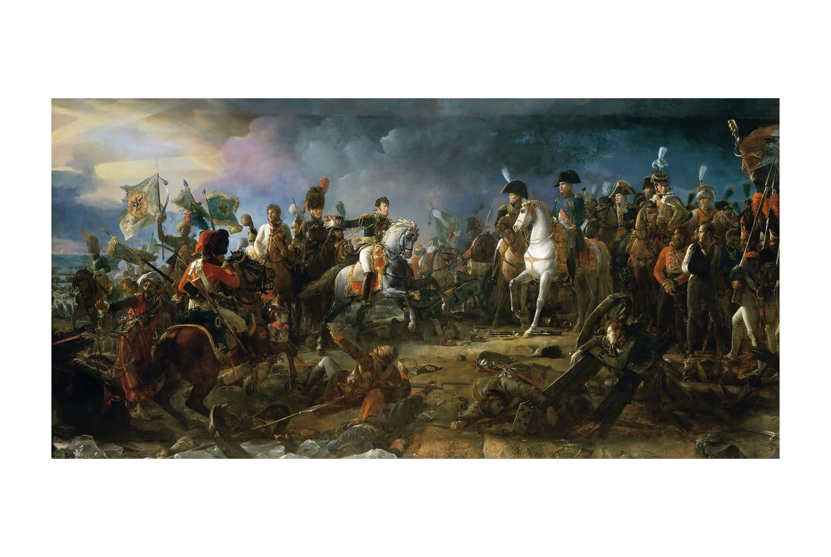 The Battle of Austerlitz 1810 - François Gérard - Napoleon Bonaparte and the Napoleonic Wars Historical Painting Poster