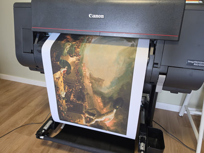 Plakat The Course of Empire: Destruction - Thomas Cole Vintage Dekoracja Ścienna Romantyzmu