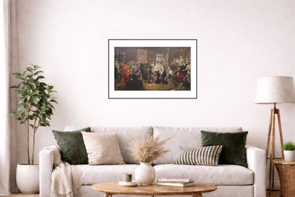 The Union of Lublin 1869 - Jan Matejko - Polish-Lithuanian Commonwealth Historical Painting Poster